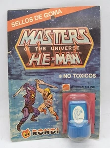 VINTAGE HE MAN MASTERS OF THE UNIVERSE MOTU HE MAN RUBBER STAMP 1983 - Picture 1 of 14