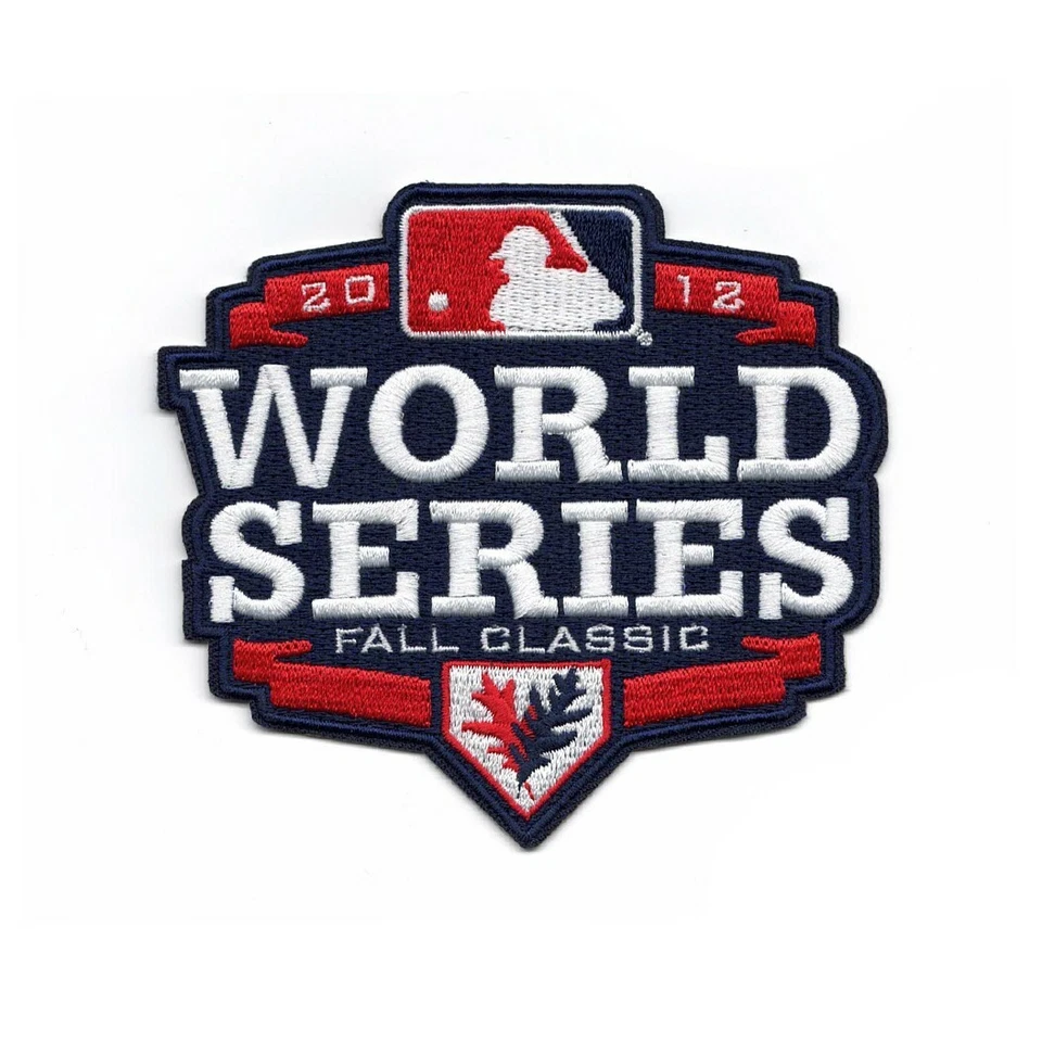 2012 MLB World Series Sleeve Jersey Patch San Francisco Giants vs Detroit Tigers - Image 1 of 1