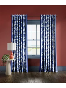 Sophie Robinson Coppia di Tende Multiway Foderate Spesse, Blu Lapislazzuli, W168 x Drop183 - Foto 1 di 1