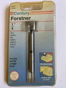 CENTURY 37816 Forstner Bit 1/4" - Picture 1 of 3