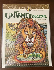 Untamed Designs Coloring Book Adult Coloring Creative Haven Find Your True Color - Picture 1 of 13