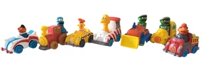 Muppets© Playskool 1981 lotto di sette personaggi Muppet in auto molto buoni - Foto 1 di 11