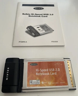 Belkin USB Notebook Card + Instruction Booklet - Image 1 of 4