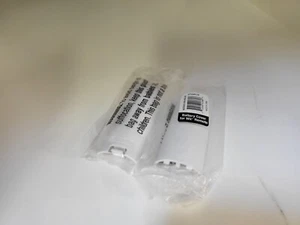 2x  NEW  White Battery Door Cover Lids for Nintendo Wii Remote #S1 - Picture 1 of 3