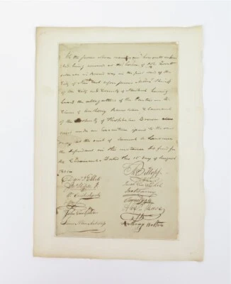 Orig Manuscript New York Supreme Court Case 1801 Lawrence vs Theophilus Bower - Image 1 of 4