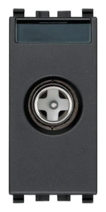 PRESA TV-RD-SAT DIRETTA VIMAR EIKON GRIGIO 20300.01 - Foto 1 di 4