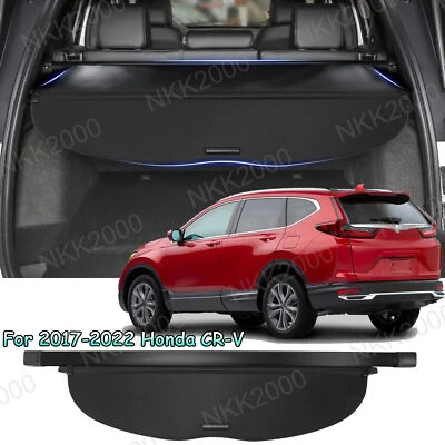 Rear Trunk Cargo Cover Luggage Shade For 2017-2022 Honda CR-V Retractable Foto 1 de 4