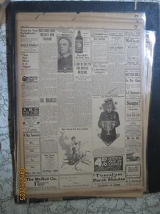 Titanic Newspaper History CAPTAIN ROSTRON CARPATHIA PHOTO TRIBUTE TO BRAVERY - Picture 1 of 1