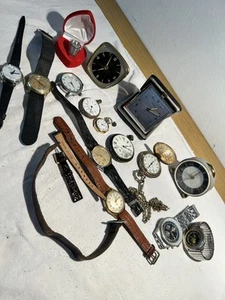 Konvolut, Lot, Armband Uhren, Wecker, Taschenuhren, Kienzle, Junghans, Mauthe - Bild 1 von 18