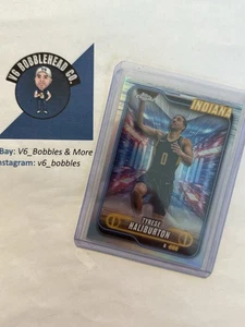 2024-25 Topps Chrome #100 TYRESE HALIBURTON Refractor Pacers NBA ๐ - Picture 1 of 2