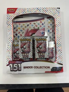 Pokémon 151 Juego de Cartas Coleccionables Escarlata y Violeta Sellado 151 Carpeta Colección - Imagen 1 de 2