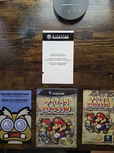 Paper Mario: The Thousand-Year Door(GameCube, 2004) CIB Best Seller, Black Label - Picture 1 of 7