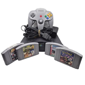 Nintendo 64 Konsole + Controller + Spiele + Anschlusskabel getestet - Bild 1 von 7