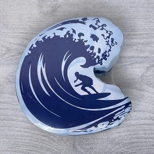 Aeropostale Beach Towel Surfer on Surfboard 100% Cotton Expands with Water NEW - Picture 1 of 4