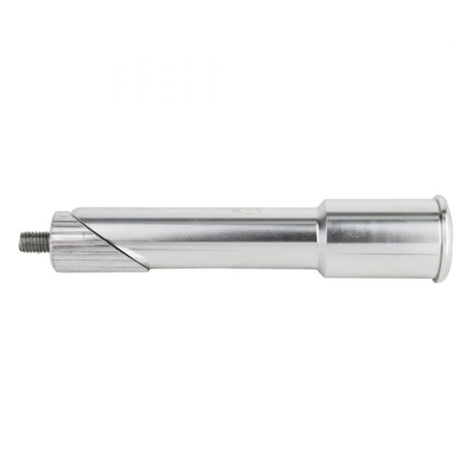 Origin8 1" Threaded to 1-1/8" Threadless Quill Stem Adapter - Silver - Image 1 of 1
