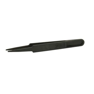 117mm Fibre 2mm Flat Anti-Static ESD Durable Tweezers Jewellery Electronics - Picture 1 of 2