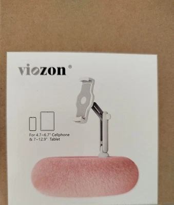 Kindle Holder Pillow Stand Pink Fluffy Viozon - Image 1 of 3