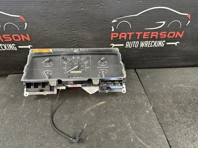 96 FORD PICKUP F150 SPEEDOMETER INSTRUMENT DASH GAUGE CLUSTER ID F6TF10849AE - Image 1 of 4