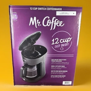 Coffee Maker, 12 Cups, with Auto Pause and Glass Carafe - Picture 1 of 5