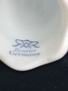 New Thimble Reutter Porzellan Germany Songbird bluebird 1996 New Beauty FED - Picture 1 of 4