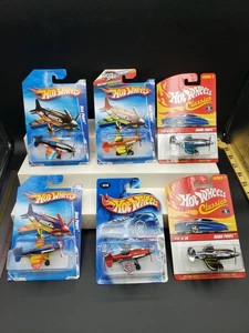 Madd Propz NOS Hot Wheels Mattel Diecast Airplanes Stunt Crop Dusters Lot of 6 - Picture 1 of 10