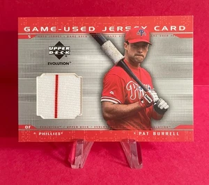 2001 Upper Deck Evolution #J-PB - Pat Burrell Jersey Relic - Bild 1 von 2