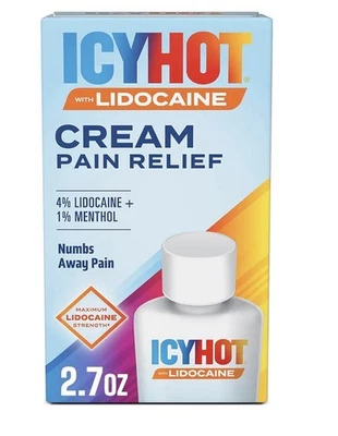 Creme para alívio da dor Icy Hot Max Strength mais mentol, 2,7 oz. Expira em 27/05 - Imagem 1 de 4