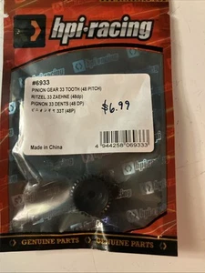 HPI Blitz Pinion Gears 6933 48P 33T 3.17mm Bore and 6934 48P 34T - Picture 1 of 8