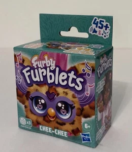 Juguete de peluche electrónico Guepardo Furby Furblets Chee-Chee Mini Friend - Imagen 1 de 6