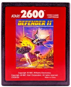 ATARI VCS 2600 -- DEFENDER II (ATARI CX26120) - Picture 1 of 3
