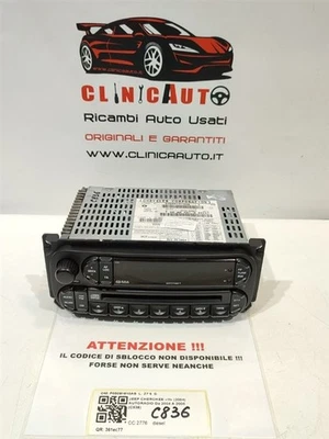 AUTORADIO PER JEEP Cherokee 4° Serie P05091610AB (05>08) - Immagine 1 di 4