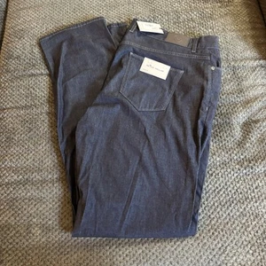 Pantalones de mezclilla Peter Millar Crown Pilot Mill algodón elástico índigo MS23B95 talla 40 nuevos con etiquetas - Imagen 1 de 9