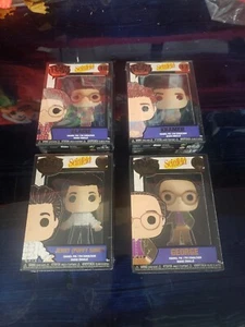 Funko Pop! Pins Seinfeld X4 new Complete Set. Cool! - Picture 1 of 7