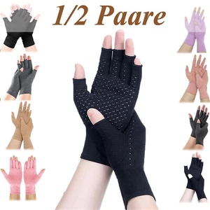 Guantes de compresión para artritis soporte para manos alivio del dolor articular - Imagen 1 de 110