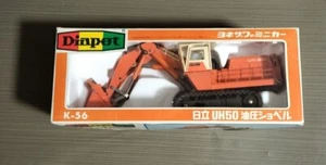 Hitachi UH50 Excavadora 1/60 Diecast Diapet Yonezawa K-56 Japón con Caja De Colección - Imagen 1 de 5
