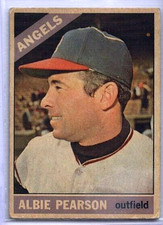 1966 Topps Venezuela #83 Albie Pearson California Angels