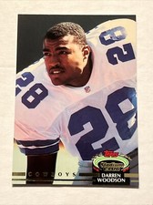 1992 Topps Stadium Club Rookie RC #654  Darren Woodson