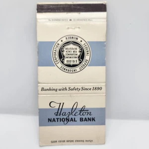 Vintage Streichholzdeckel Hazelton National Bank Massachusetts? - Bild 1 von 2