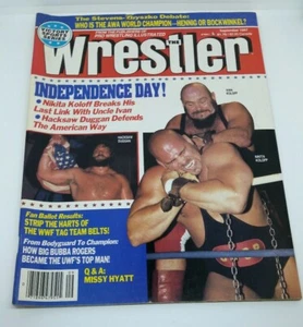 The Wrestler Vintage Magazine September 1987 Ivan Koloff, Nikita Koloff, Hacksaw - Picture 1 of 5