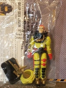 GI JOE ~ 1993 DEEP SIX ~ CORREO SIN USAR Y EN CAJA SIN USAR SIN USAR ~ CODOS SIN ROMPER - Imagen 1 de 4
