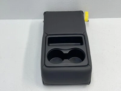 Acura TLX 2015-2020 asiento trasero consola central portavasos tapa panel negro 1479 OEM Foto 1 de 4