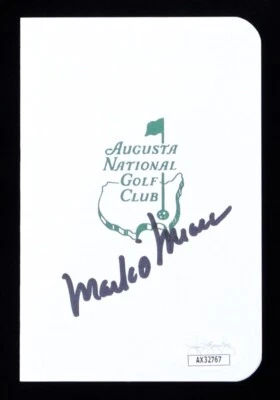 Augusta National Masters Signed Golf Scorecard Mark O’Meara US Open Champ (JSA) - Image 1 of 2