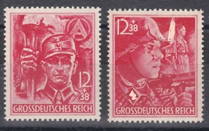 DR 1945 SA + SS Michel 909 + 910 Postfrisch ** MNH - Bild 1 von 2