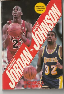 1989 Michael Jordan Magic Johnson by Richard J Brenner Softcover MR20 - Bild 1 von 2