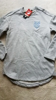 Nuevo con etiquetas Adidas New York City FC Auténtico Suéter Tostado Talla S Foto 1 de 4