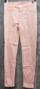 Pantalones de mezclilla Hudson Natalie súper ajustados para mujer 27 rosa sal elástico tobillo - Imagen 1 de 12