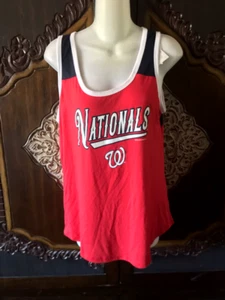 Washington Nationals Women's Small Tank Top - Picture 1 of 5