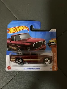 HOT WHEELS HTC35 '63 STUDEBAKER CHAMP 2024 (HW HOT TRUCKS) 9/10 155/250 - Foto 1 di 2