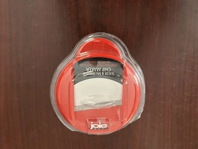 Red Joie Healthy Microwave Potato Chip Maker / Slicer Cooker Unused open box - Image 1 of 2