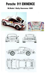 Porsche 911 SC - EMINENCE - Rally SANREMO 81 - Picture 1 of 3